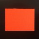 Etiket 37x28 rechthoek fluor rood permanent
